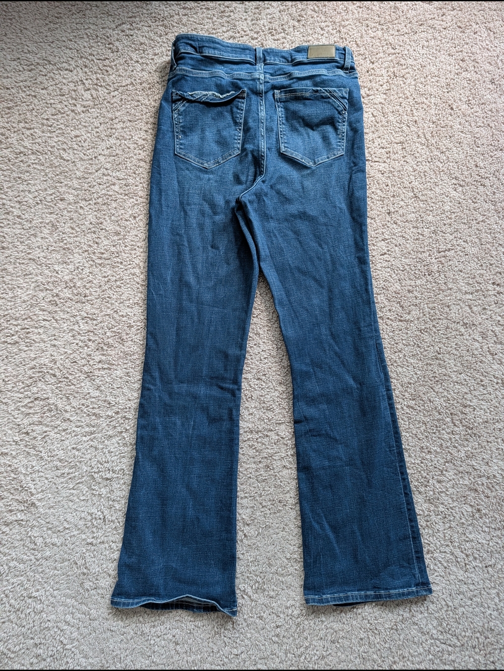 Buckle Black Womens Dark Blue Fit No. 75 Tailored Bootcut Stretch Jeans 30x32 - Picture 6 of 16